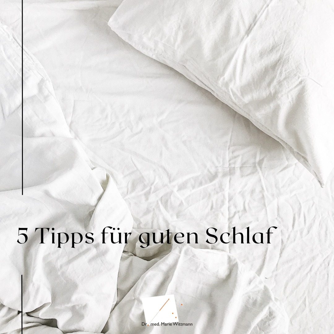 5 TCM-Tipps für einen erholsamen Schlaf✨🌙